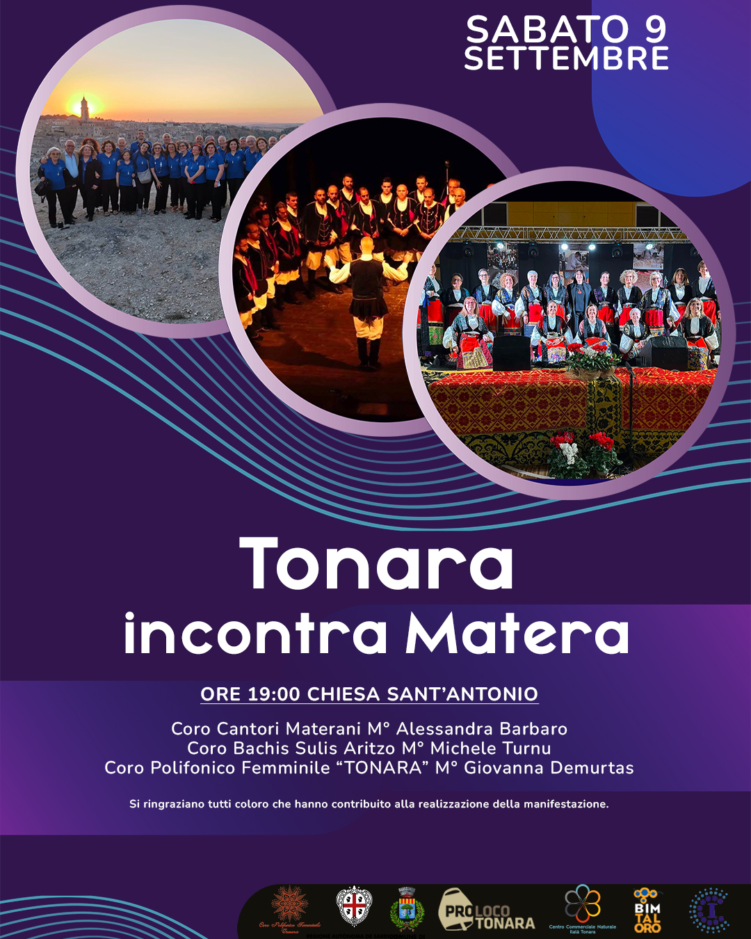 Tonara incontra Matera