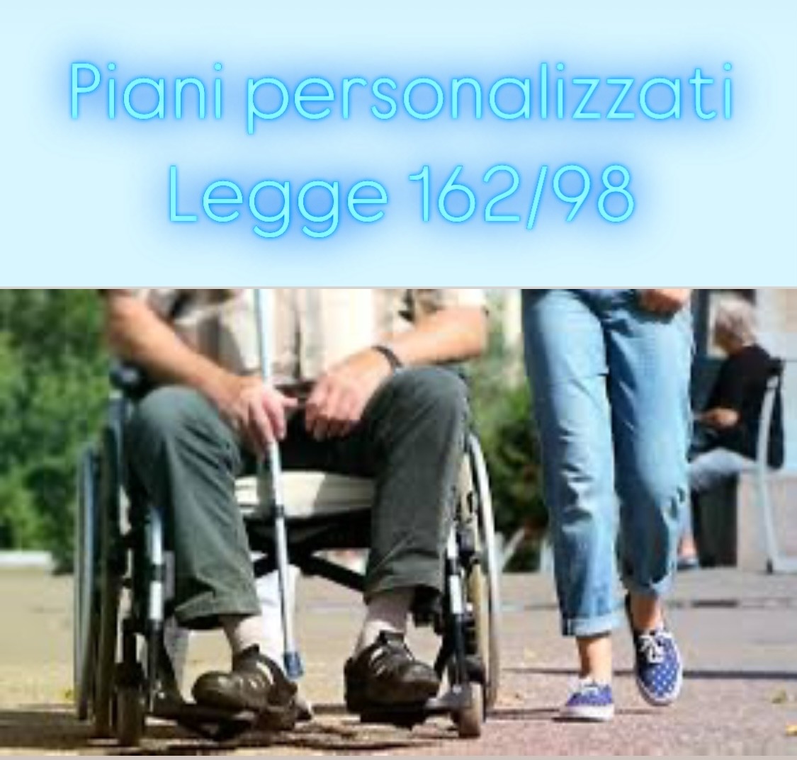 Piani personalizzati L. 162/98 Annualità 2025